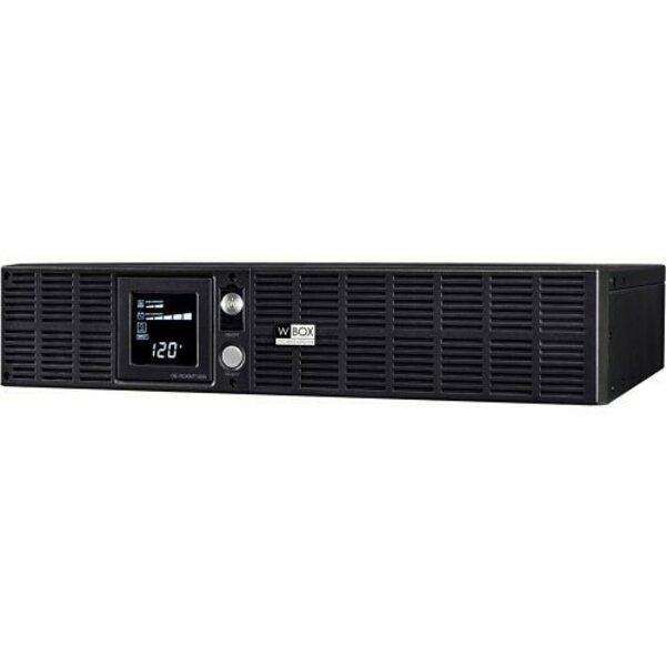 W Box UPS System, 1000VA, 8 Outlets, Tower, Out: 120V AC , In:120V 0E-RCKMT1000